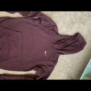 Nike S hooded fleece sweatshirt like new
